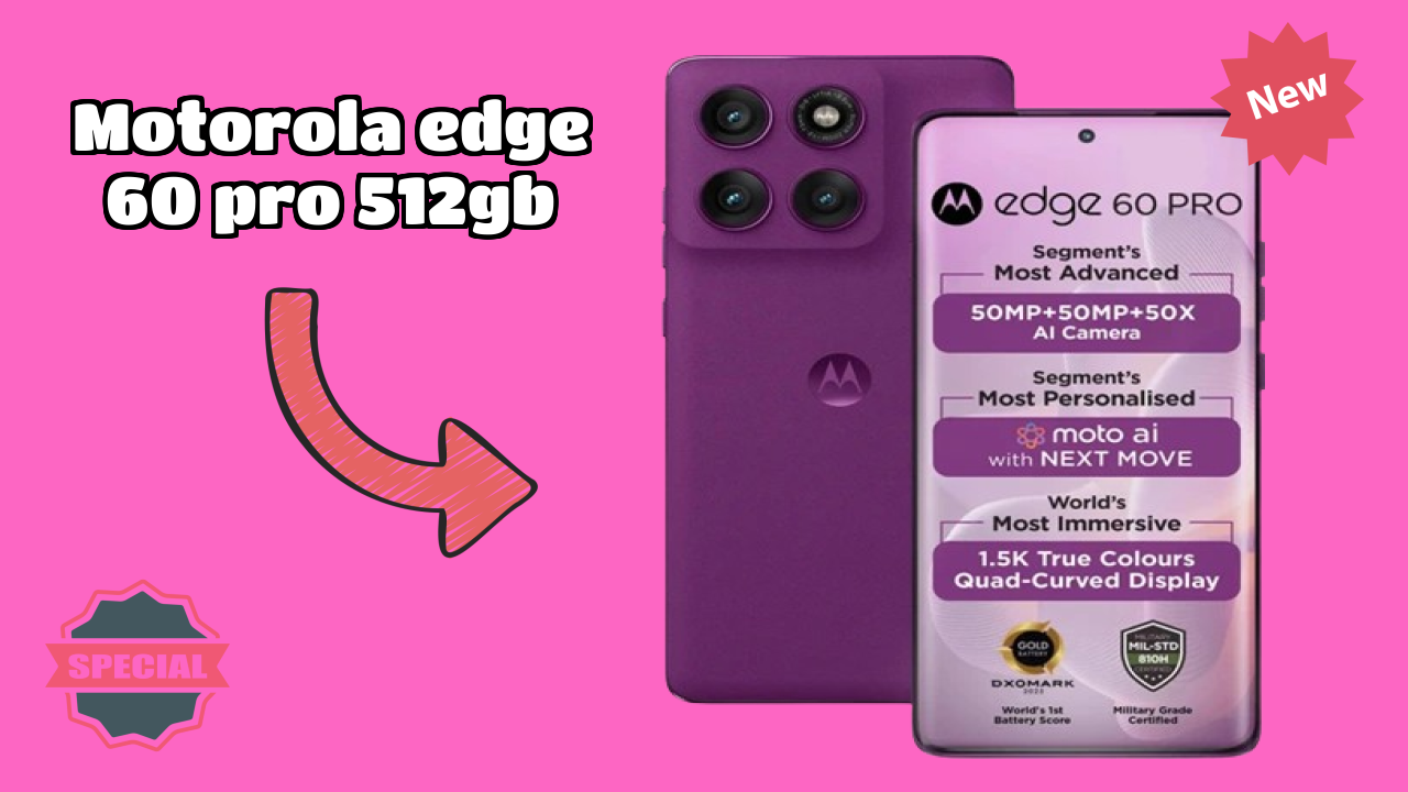 Motorola Edge 60 Pro 512GB at ₹39,999 - Best Phone in This Price?