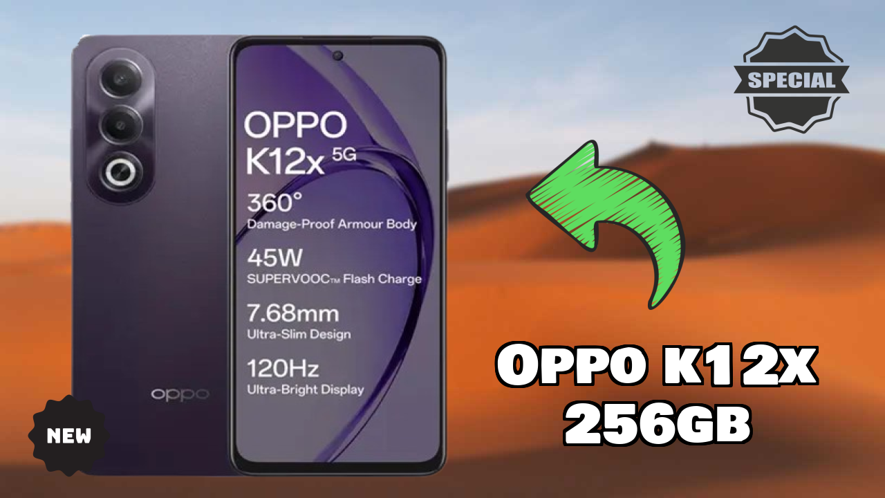 OPPO K12x 256GB Display Technology: LCD Explained
