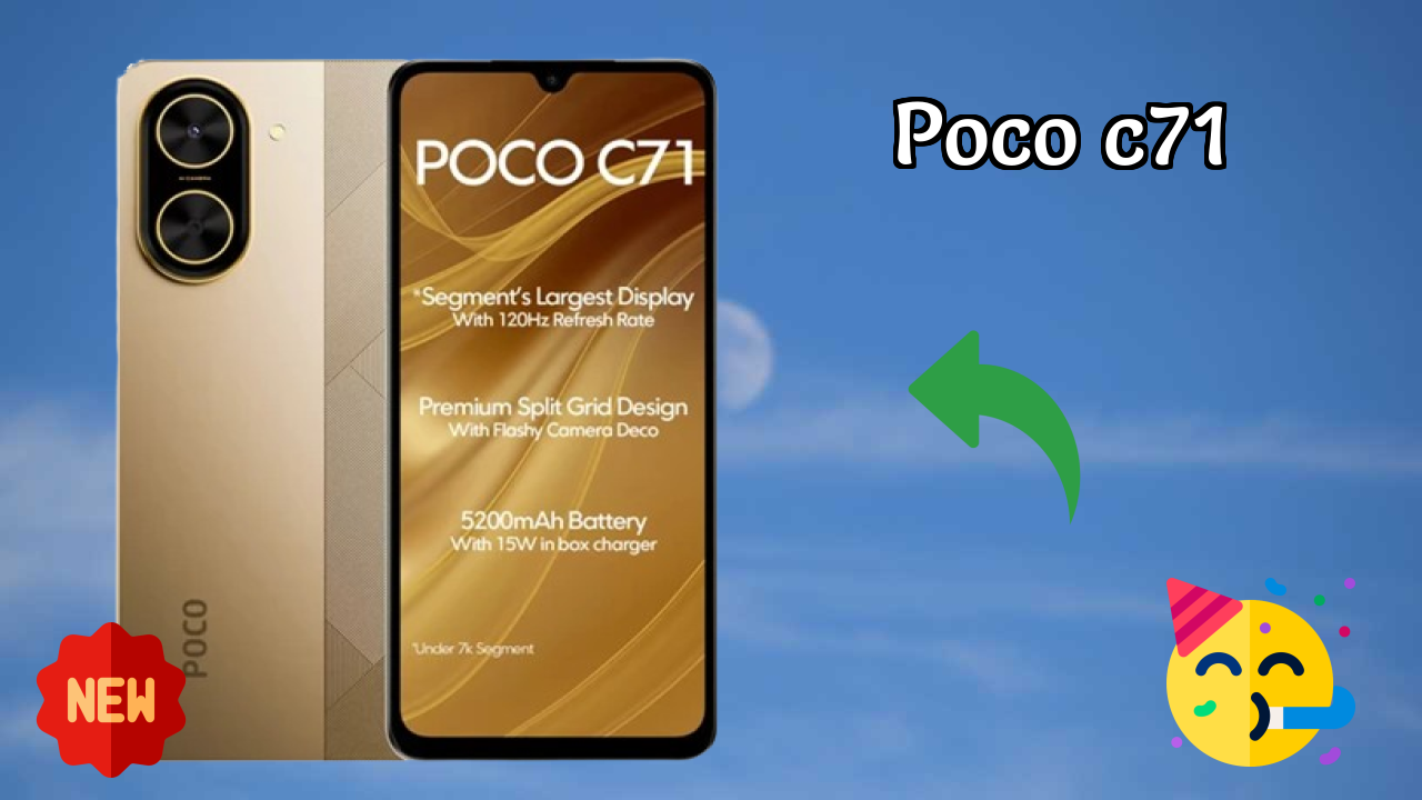 POCO C71 Battery Life: 5200 MAh How Long Lasts