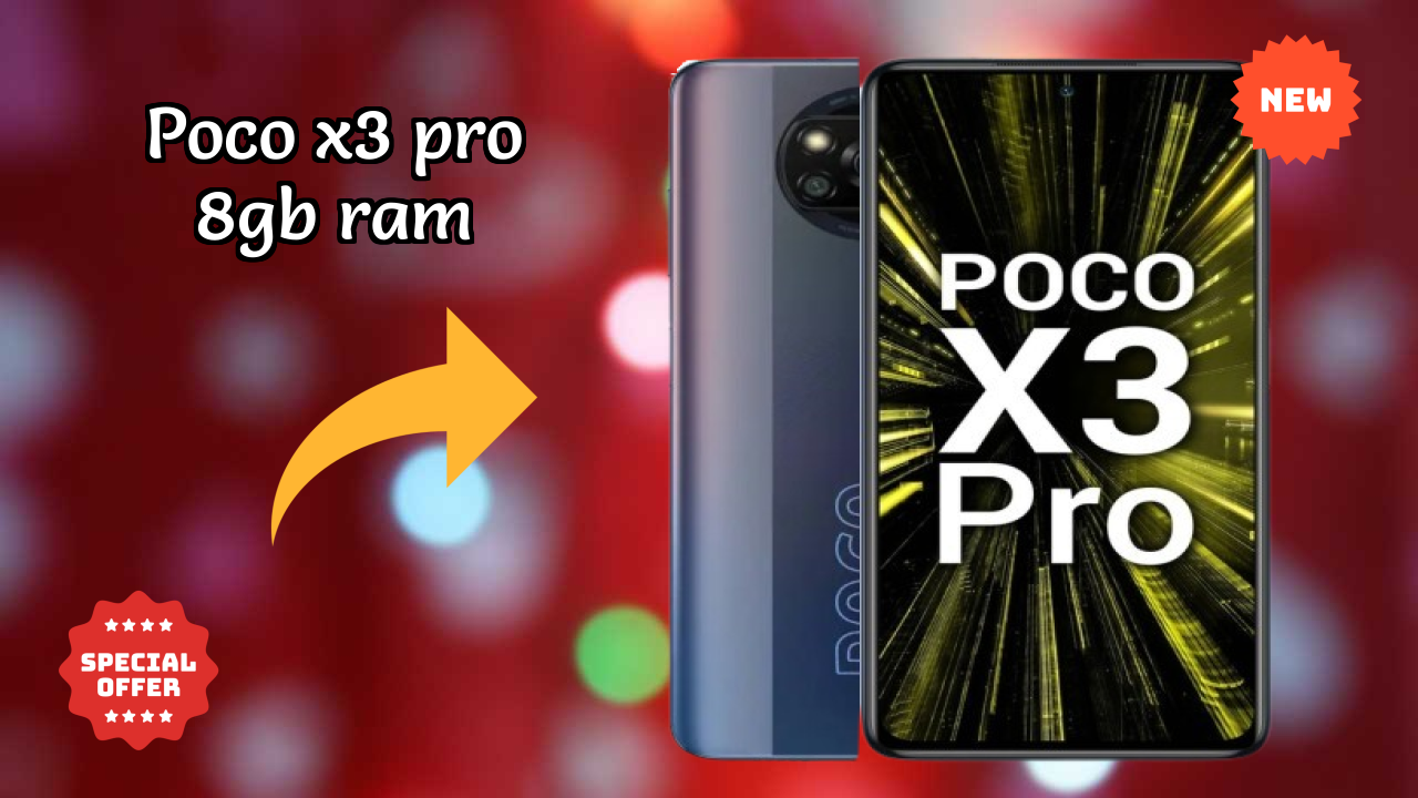 POCO X3 Pro 8GB RAM Display Size: 6.67 Inches (16.94 Cm) Screen Quality