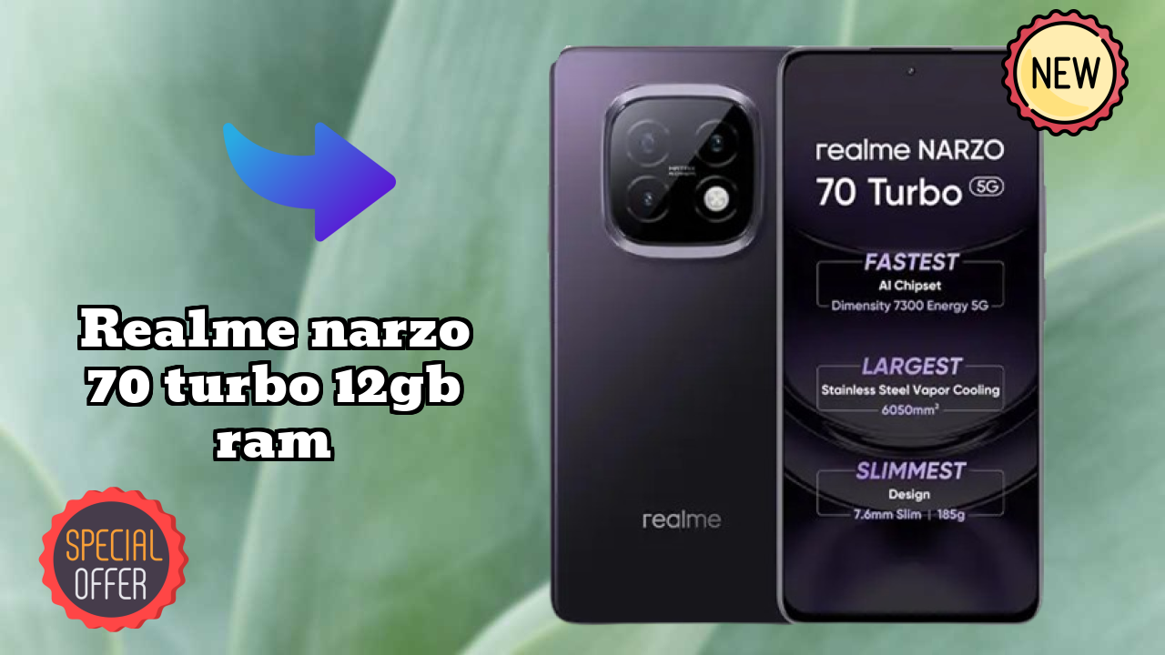 Realme Narzo 70 Turbo 12GB RAM Processor Test: MediaTek Dimensity 7300 Energy Benchmarks