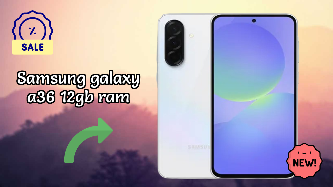 Samsung Galaxy A36 12GB RAM Display Size: 6.7 Inches (17.02 Cm) Screen Quality