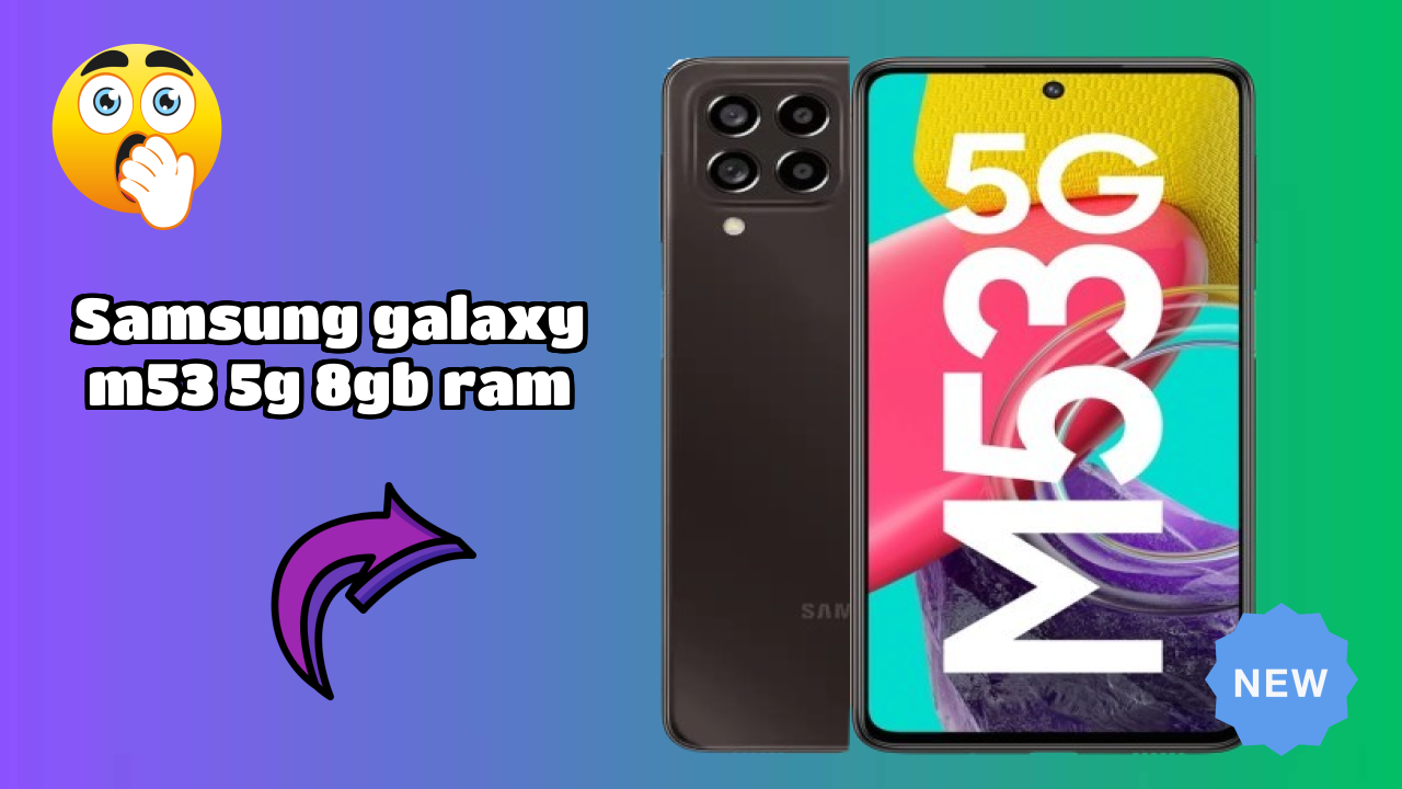 Samsung Galaxy M53 5G 8GB RAM Gaming Benchmarks: MediaTek Dimensity 900 Tested